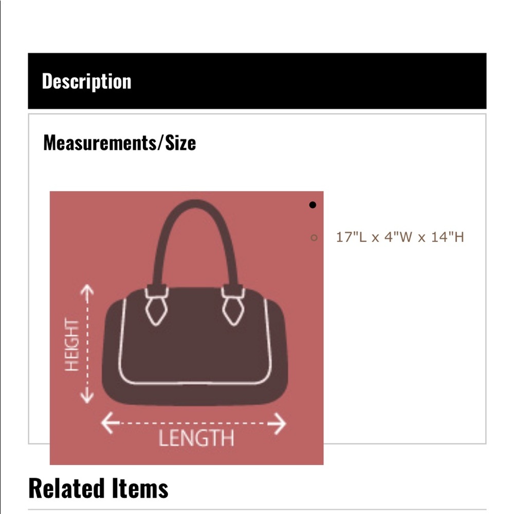 💕Soldout 💕Stunning Faux Leather Tote💕 - Picture 2 of 2